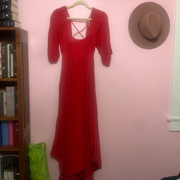 Free People Beachy Keen MIDI Dress - Picture 2 of 4